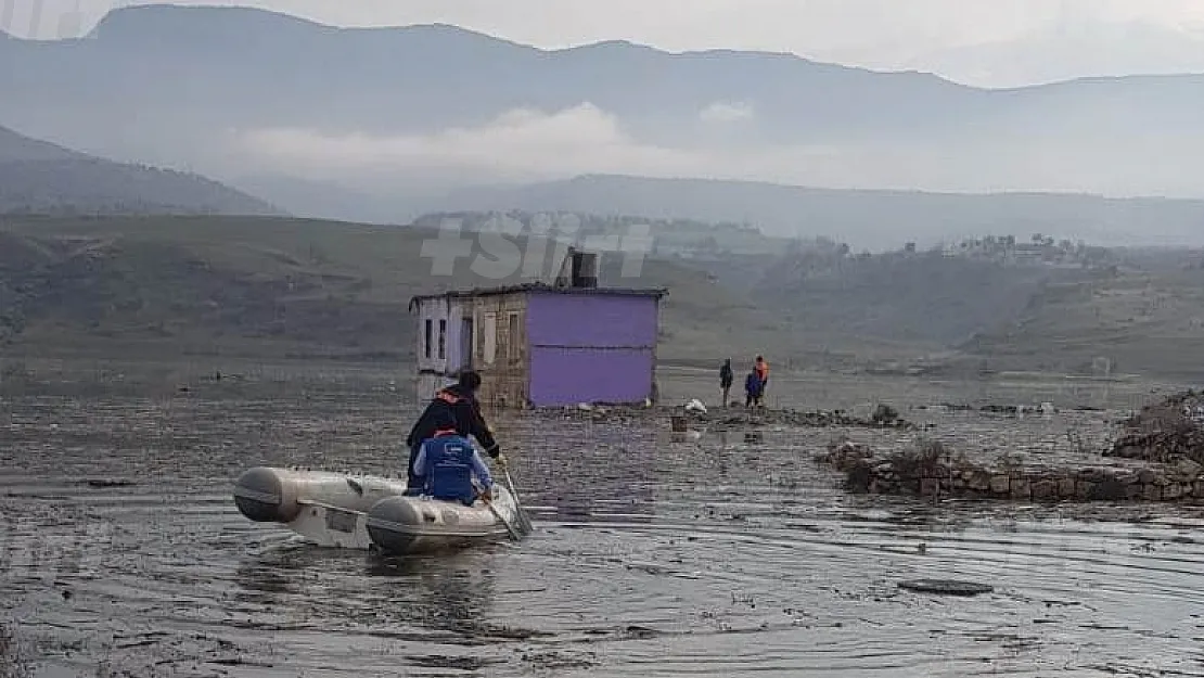 Baraj Göletinde Kediler Mahsur Kaldı