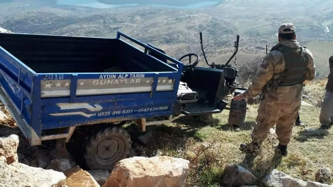 Siirt'te Pat Pat Şarampole Devrildi: 1 Yaralı