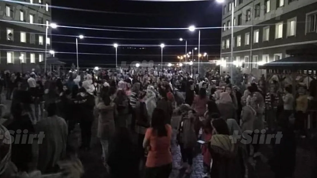 Siirt'te KYK Kız Yurdunda Büyük Panik