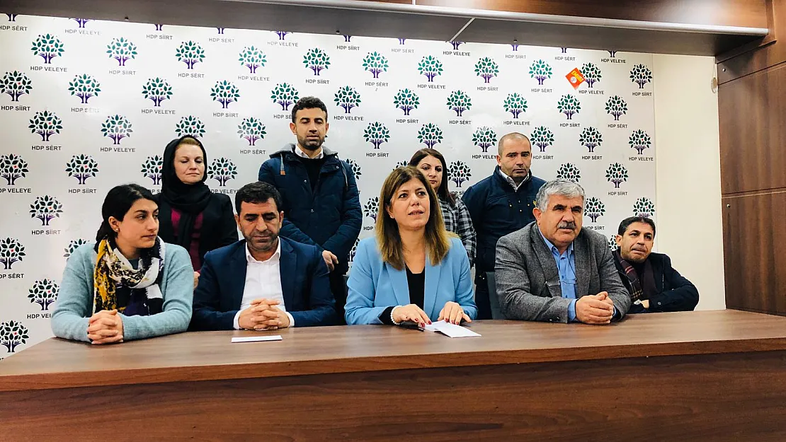 HDP Siirt Milletvekili Beştaş'tan Kongreye Davet