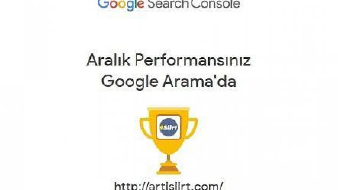 Google'den Artı Siirt'e Özel Ödül