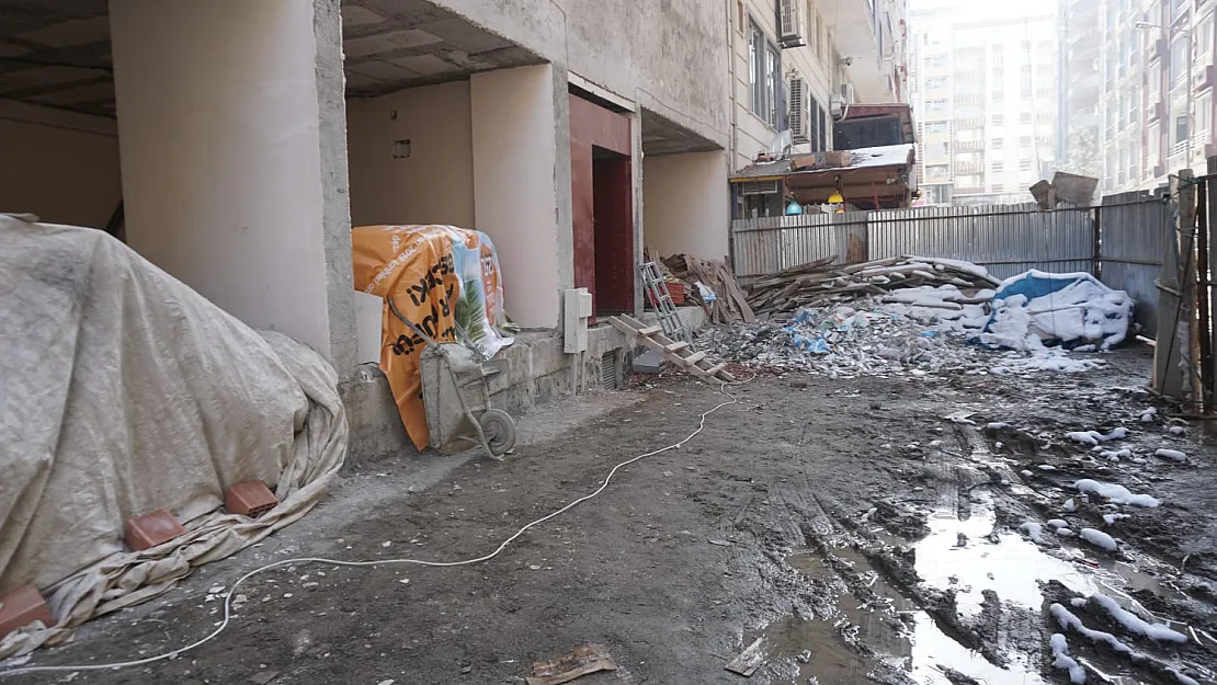 Siirt'te İnşaat Hırsızlığı