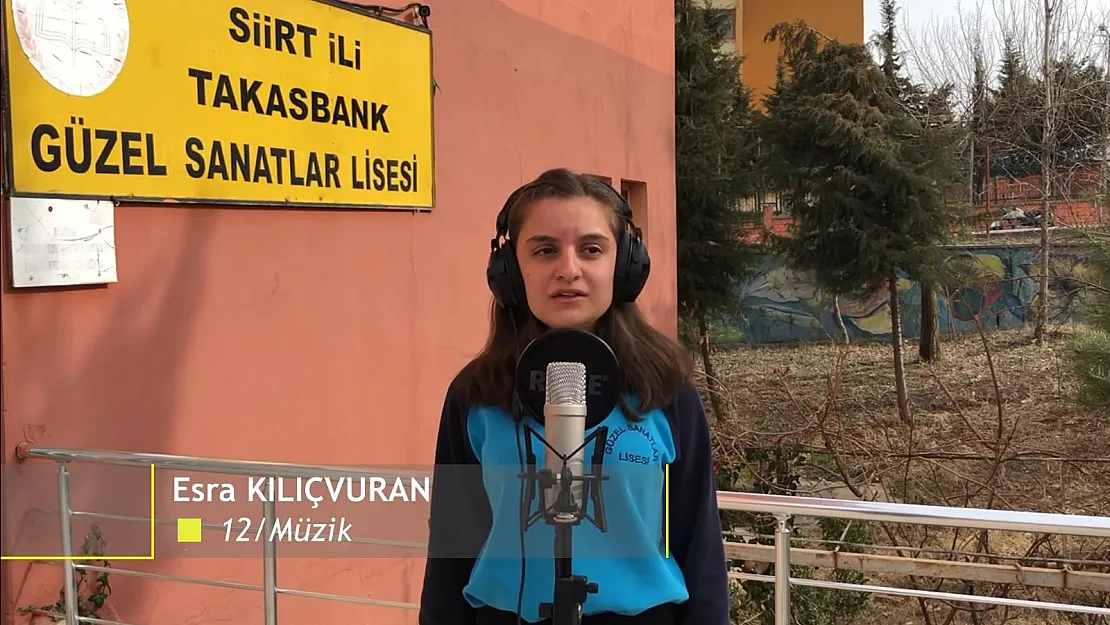 Siirt Güzel Sanatlar Lisesi'nden Gururlandıran 18 Mart Klibi