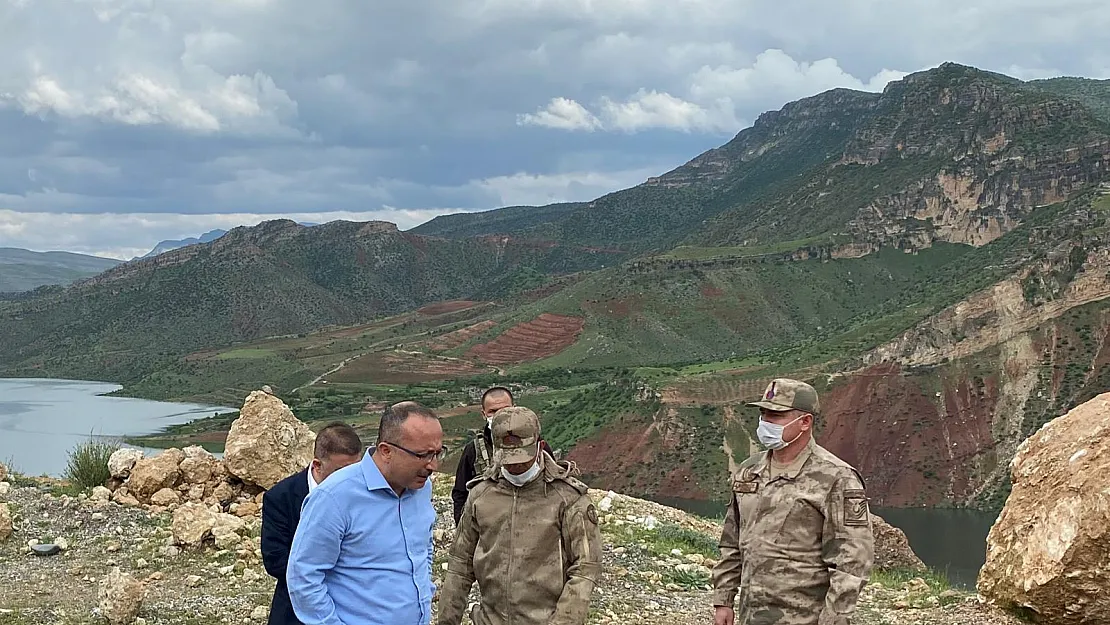 Vali Ali Fuat Atik, Botan Vadisi'nde İncelemelerde Bulundu