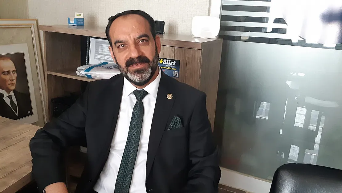 Sağlık-Sen Siirt Şube Başkanı Eviz: 'Sağlık Çalışanlarının Sorunları Çözümü Adaletin Ve Vicdanın Gereğidir'