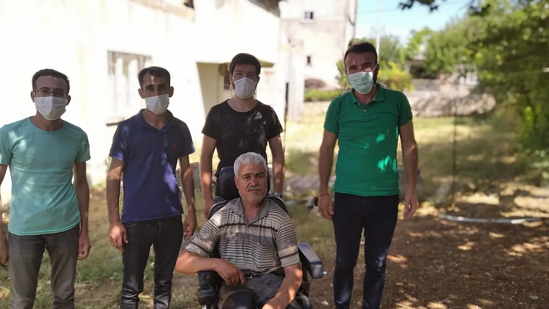 Eruh'ta Yaşayan Engelli Amcanın Hayali Gerçekleşti