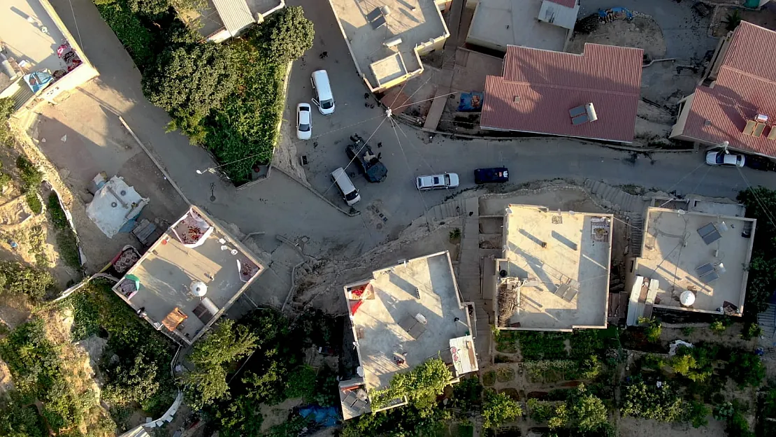 Siirt'te Drone Destekli Narkotik Uygulaması Yapıldı