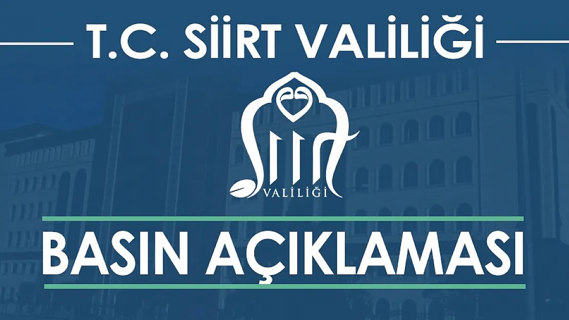 Siirt'te PKK/KCK Örgütüne Yardım ve Yataklıktan 8 Kişi Tutuklandı