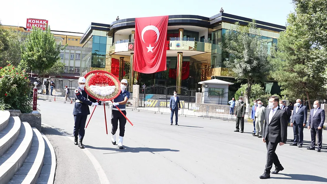 Siirt'te 19 Eylül Gaziler Günü Sınırlı Katılımla Kutlandı