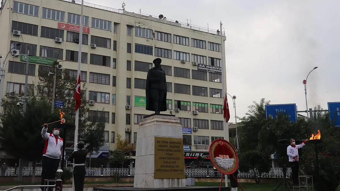 Siirt'te 10 Kasım Atatürk'ü Anma Günü Töreni Düzenlendi