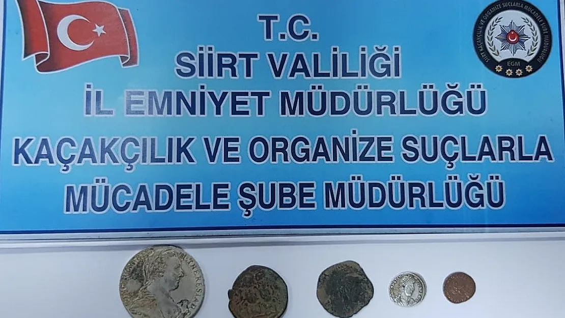 Siirt'te Tarihi Eser Operasyonu: 11 Gözaltı