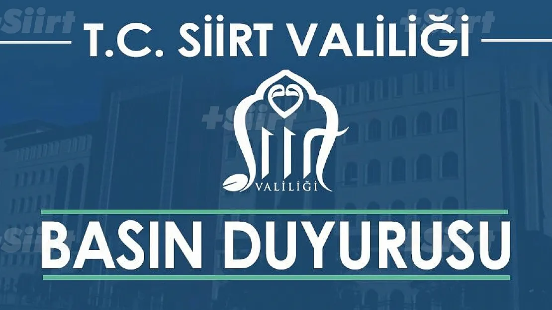 Siirt'te Gösteri ve Yürüyüşler 15 Gün Boyunca Yasaklandı