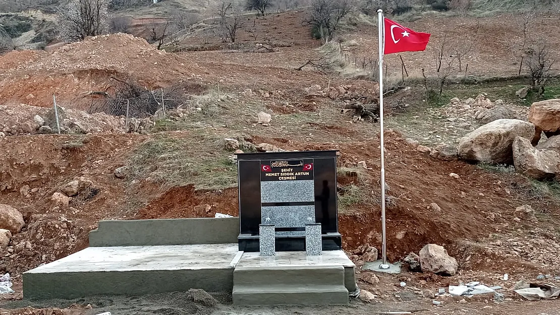 Siirt'te Şehit Babası İçin Çeşme Yaptırdı