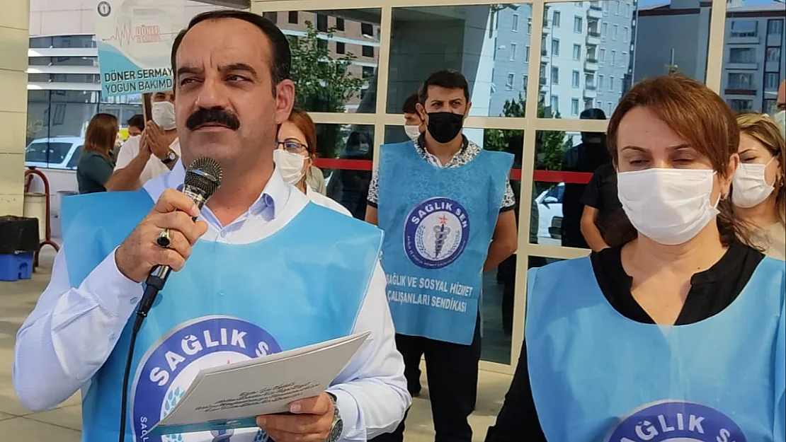 Sağlık-Sen Siirt Şubesi: 'Sağlık Çalışanlarının Yüzleri Güldürülmüyor'