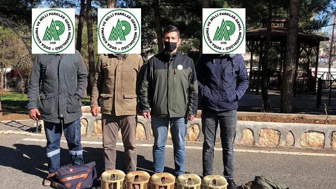 Siirt'te Kaçak Avlanan Kişiler Yakalandı