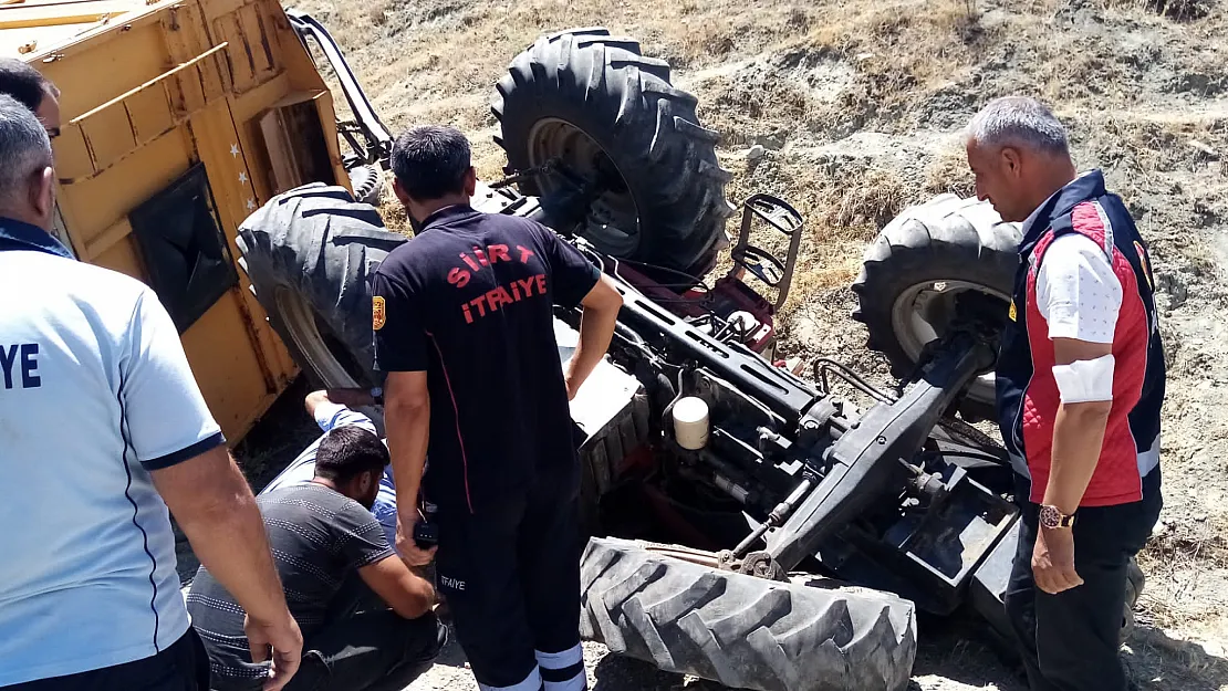 Siirt'te Traktörün Altında Kalan Genç Hayatını Kaybetti