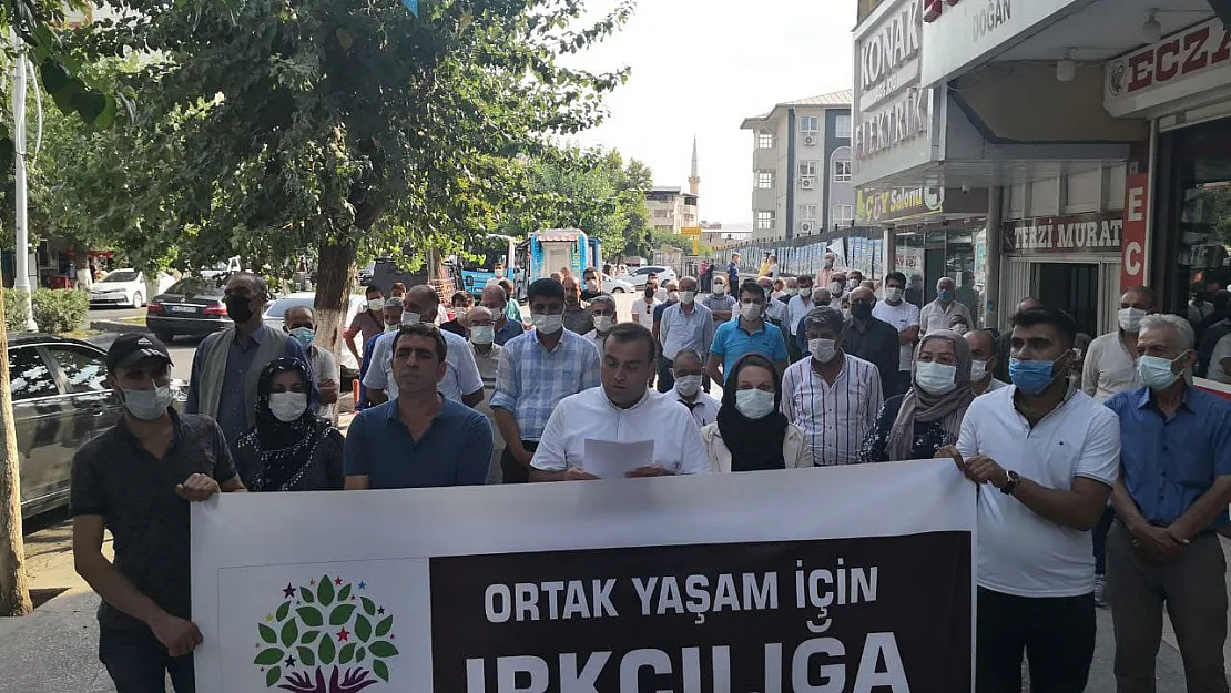 Konya'da Yaşanan Katliama  Karşı HDP Siirt İl Örgütünden Basın Açıklaması