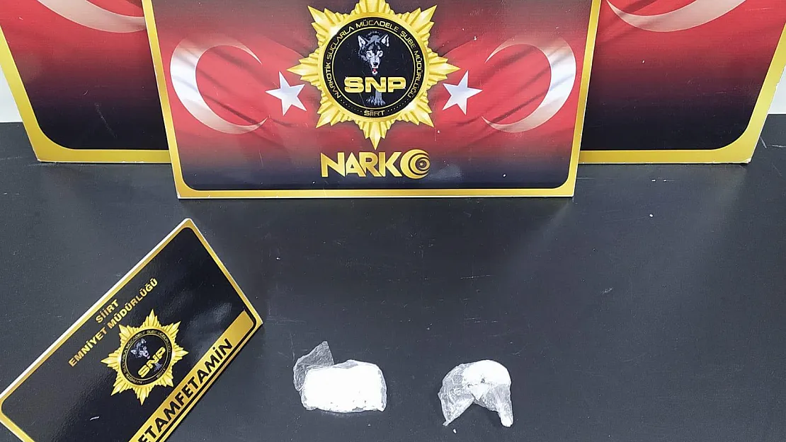 Siirt'te Uyuşturucu Operasyonu: 1 Kişi Yakalandı