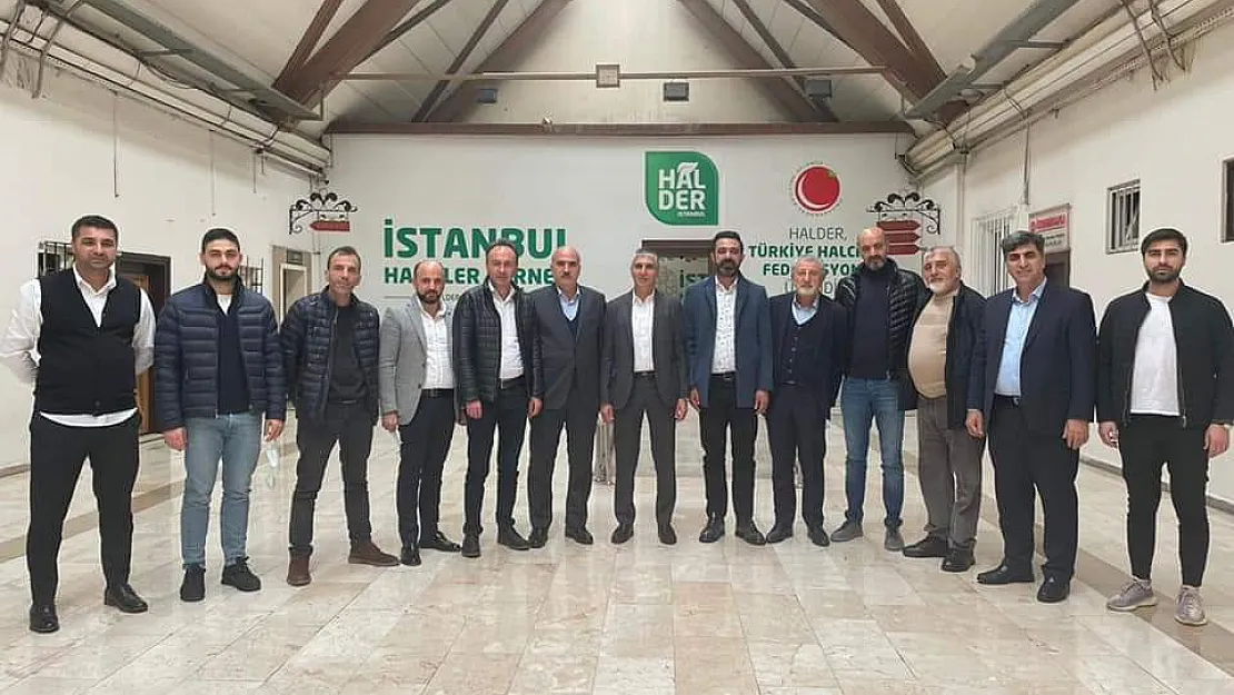 AK Parti Siirt İl Başkanı Olğaç Esenler Belediyesi ve İstanbul Halciler Derneği'ni Ziyaret Etti