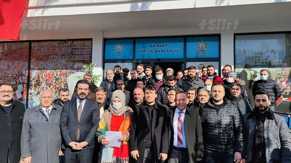 Siirt AK Parti Teşkilatı Sedef Kabaş ve 2 Kişi Hakkında Suç Duyurusunda Bulundu