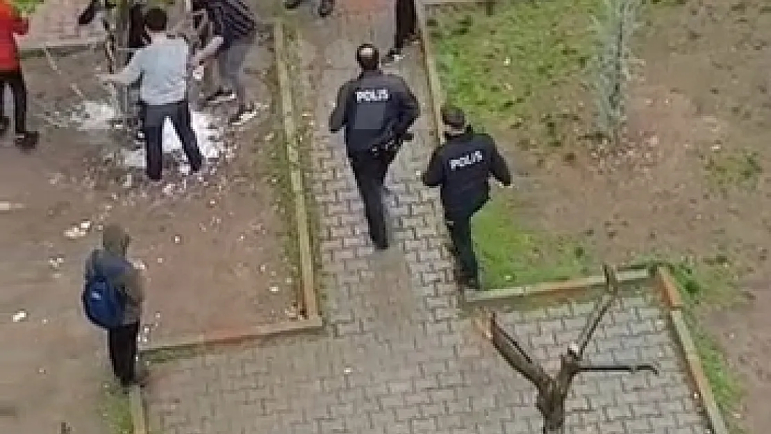 Siirt'te Tiktok Videosu İçin Arkadaşlarını Ağaca Bağlayan Gençleri Polis Bastı