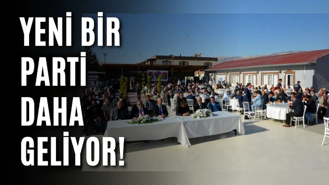 Yeni bir parti daha geliyor!