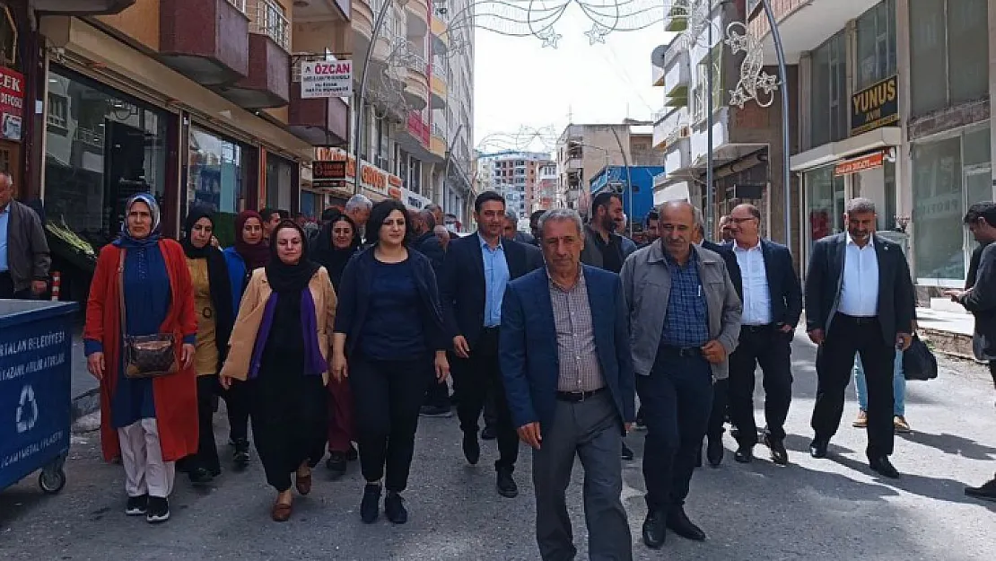 Yeşil Sol Parti ve HDP Siirt'in 6 İlçesinde Eş Zamanlı Çalışma Yürüttü!