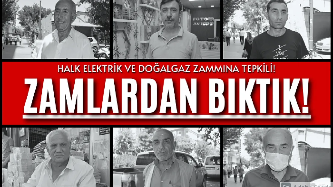 Halk elektrik ve doğalgaz zammına tepkili: Zamlardan bıktık!