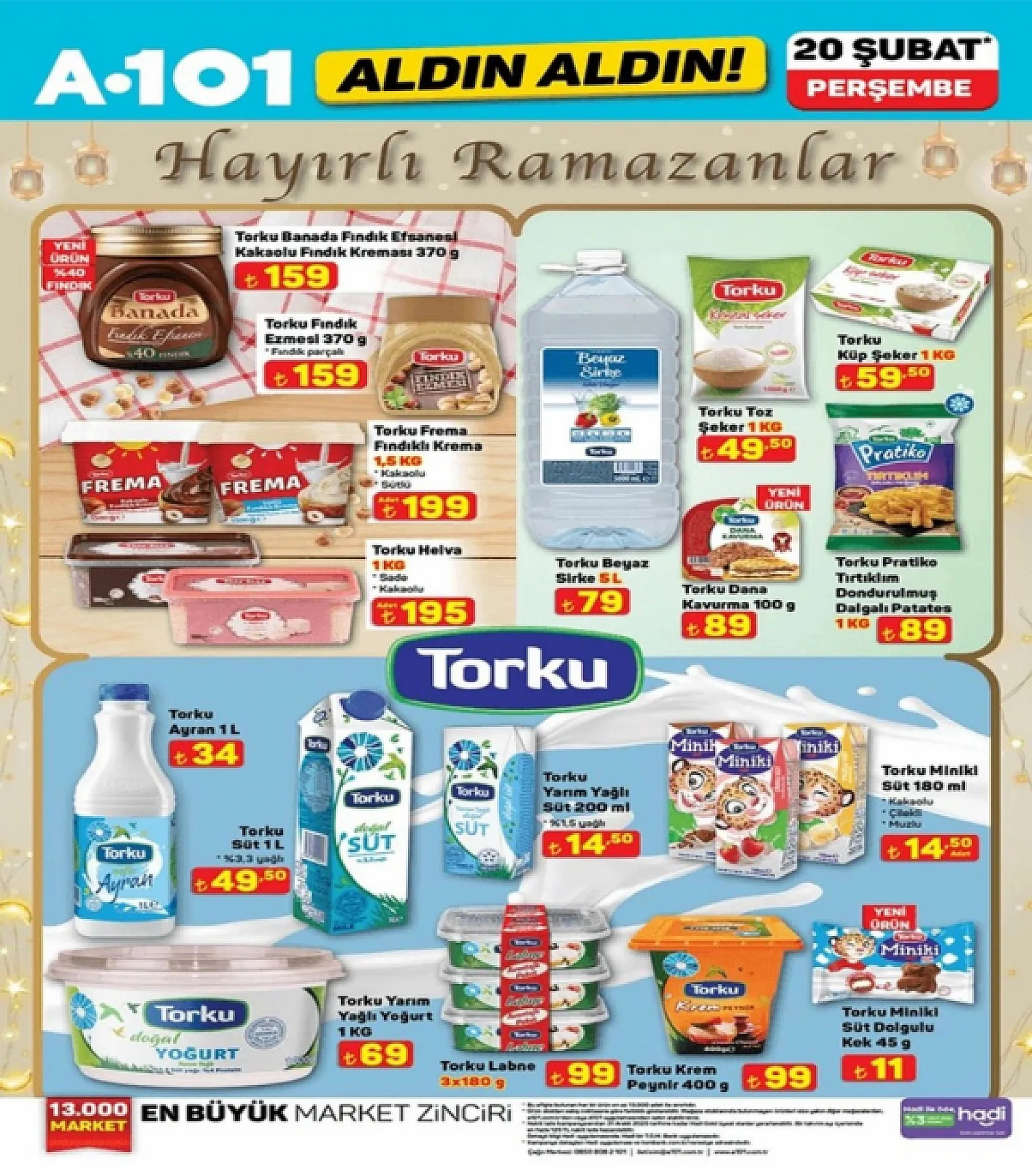 A101 20 Şubat Perşembe Aldın Aldın Kataloğu Yayınlandı! İndirimli Ürünler Neler?