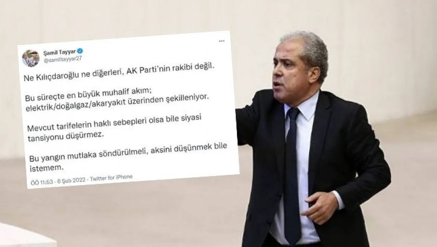 AK Partili Tayyar'dan partisine zam uyarısı geldi! 'Aksini düşünmek bile istemem'