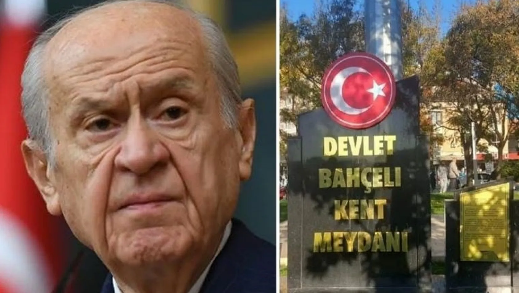 CHP İl Başkanı MHP Genel Başkanı Devlet Bahçeli'nin isminin meydan kaldırılmasını Abdullah Öcalan'a bağladı