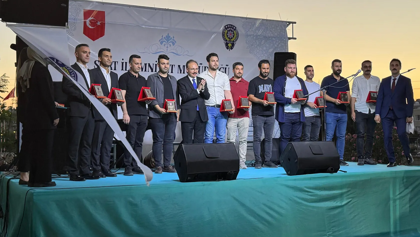 Siirt Emniyeti'nden Tayin Olan Personele Veda Töreni