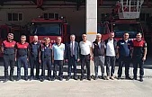 AFAD Siirt İl Müdürlüğünden İtfaiyeye Ziyaret: Ortak Çalışmalar Masaya Yatırıldı