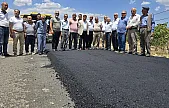 Atabağı-Bölüktepe Yolu 30 Yıl Sonra İlk Kez Sıcak Asfaltla Kaplandı