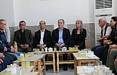 DEM Parti Eş Genel Başkanı Tuncer Bakırhan ve DBP Eş Genel Başkanları, Eski BDP Siirt İl Başkanı Faruk Sağlam'ın Taziyesine Katıldı