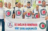HAK-İŞ Şehitler İçin Tek Yürek Oldu: Siirt'te Anma Programı Düzenlendi