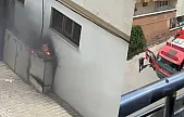 Kurtalan'da Elektrik Panosunda Yangın