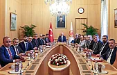 Siirt Baro Başkanı Av. Muhammed Alptekin, TBMM Başkanı Kurtulmuş'la Görüştü