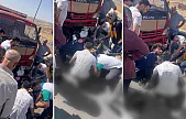 Siirt Çevre Yolunda Korkutan Kaza: Motosiklet Kamyon Altında Kaldı, 1 Kişi Yaralandı