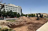 Siirt'in Kurtalan İlçesinde Kent Lokantası İçin Temel Kazısı Başladı