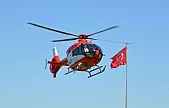 Siirt'te Ambulans Helikopter 7 Yaşındaki Dilken Oğuz İçin Havalandı