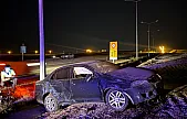 Siirt'te Gece Saatlerinde Trafik Kazası: 1 Kişi Yaralandı