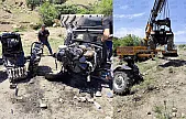 Siirt'te Traktör'ün Ön Kısmı Koptu! Sürücü Yaralandı