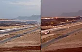 Siirt'te Yol Kenarında Anız Yangını! Rüzgarla Büyüyen Alevler Korkuttu