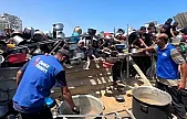 Siirtli Hayırseverlerin Bağışlarıyla Hazırlanan İkinci Sıcak Yemek Gazze'de Dağıtıldı