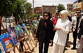 Şirvan'da Hayat Boyu Öğrenme Haftası Kapsamında Yıl Sonu Sergisi Açıldı
