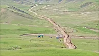 Pervari'yi Bitlis, Van ve Şırnak'a bağlayan yolda çalışmalar devam ediyor