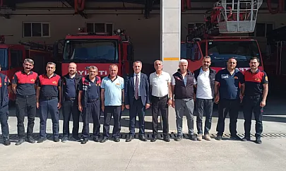 AFAD Siirt İl Müdürlüğünden İtfaiyeye Ziyaret: Ortak Çalışmalar Masaya Yatırıldı