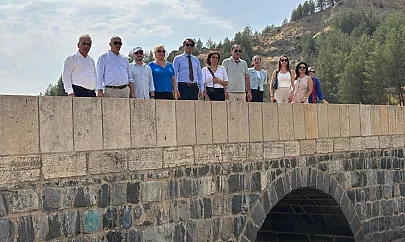 Baykan'ın Tarihi ve Kültürel Mekanlarına Basın Ziyareti