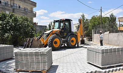 Doğan Mahallesi'nde Yol Düzenlemesi Tamamlandı: Kilitli Parkeler Döşendi